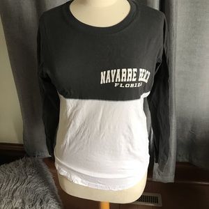 Navarre Beach Florida Grey Longsleeve